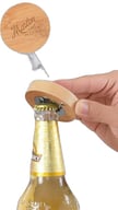 Miniatyrbilde 1 av 25-47-drb-5714 Salis 2-i-1 Bambus Flaskeåpner med Magnet