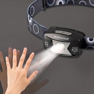 Miniatyrbilde 1 av 25-47-drb-5739 Jaron Oppladbar Hodelykt med Sensor