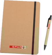 Miniatyrbilde 1 av 25-47-drb-5793 Coral A5 Kraftpapir Gavesett med Notatbok