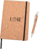 Miniatyrbilde 1 av 25-47-drb-5794 Indigo A5 Kork Gavesett med Notatbok