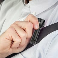 Miniatyrbilde 1 av 25-47-drb-5931 Oren Oppladbar Mini LED-lommelykt med Fløyte