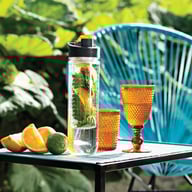 Miniatyrbilde 2 av 25-47-drb-5967 Genoa 900 ml Tritan Sportsflaske og Infuser