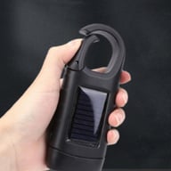 Miniatyrbilde 3 av 25-47-drb-5973 Tindra Oppladbar Solcellelykt med Håndsveiv