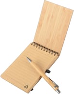 Miniatyrbilde 1 av 25-47-drb-6035 Malek Bambus Notatbok med Spiral