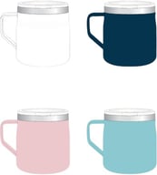 Miniatyrbilde 1 av 25-47-drb-6072 Spitz Rustfritt Stål Kaffekrus med Håndtak