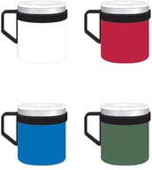 Miniatyrbilde 1 av 25-47-drb-6073 Kotor Rustfritt Stål Kaffekrus med Håndtak