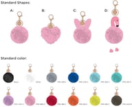 Miniatyrbilde 1 av 25-47-drc-6039 Mantta  Nøkkelring