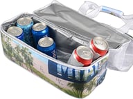 Miniatyrbilde 2 av 25-47-drc-6275 rPET Mesh Strandveske med Kjølerom