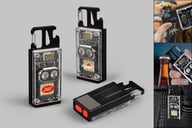 Miniatyrbilde 2 av 25-47-drc-6278 Aino Mini Multiverktøy med COB Lys