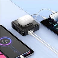 Miniatyrbilde 4 av 25-47-drc-7116 Ravo Reiseadapter med 15.000 mAh Powerbank