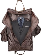 Miniatyrbilde 3 av 25-47-drc-7220 Luxor Retro Lær 2-i-1 Dresspose og Weekendbag