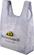 Miniatyrbilde 1 av 25-47-drc-7223 Hauge GRS Resirkulert Soft Touch Polyester Sammenleggbar Shoppingbag