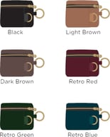 Miniatyrbilde 1 av 25-47-drc-7228 Ruti Lær Nøkkelring og Myntpung Nøkkelring