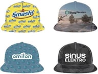 Miniatyrbilde 1 av 25-47-drc-8131 Heltrykket Klassisk Snapback Caps