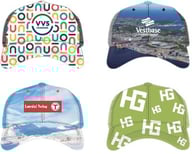 Miniatyrbilde 1 av 25-47-drc-8132 Heltrykket Klassisk Trucker Caps