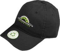 Miniatyrbilde 1 av 25-47-drc-8323 Ash GRS Resirkulert Bomull Caps