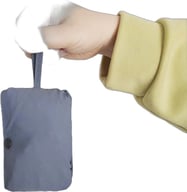 Miniatyrbilde 2 av 25-47-drc-8326 Billings GRS Resirkulert Nylon Sammenleggbar Solhatt