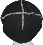 Miniatyrbilde 2 av 25-47-drc-8339 Lund Bomull Kontrastsydd Lang  Lue