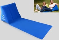 Miniatyrbilde 2 av 25-47-drc-9348 Arlou Oppblåsbar Strandmatte med Ryggstøtte