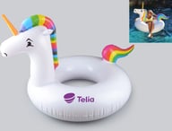 Miniatyrbilde 1 av 25-47-drc-9355 Oppblåsbar Badering / Enhjørning