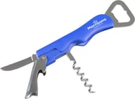 Miniatyrbilde 1 av 25-47-drc-9427 Khalid Plast og Rustfritt Stål Korketrekker med Flaskeåpner