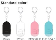 Miniatyrbilde 1 av 25-47-drc-9580 Lovina Sikkerhetsalarm med Nøkkelring og LED-lys