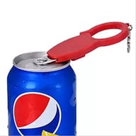 Miniatyrbilde 2 av 25-47-drc-9641 Gund 3-i-1 Flaskeåpner med Nøkkelring