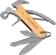 Miniatyrbilde 1 av 25-47-drc-9725 Auro 12-i-1 Bambus Multiverktøysett med Hammer