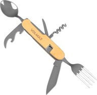 Miniatyrbilde 1 av 25-47-drc-9759 7-i-1 Bambus Multi-verktøy Bestikksett