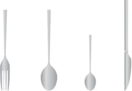 Miniatyrbilde 1 av 25-47-drc-9863 Oliver Rustfritt Stål Bestikksett