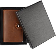 Miniatyrbilde 3 av 25-47-drc-9877 Asheville Resirkulert Lær RFID Lommebok