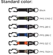 Miniatyrbilde 1 av 25-47-drc-9890 Bahari Paracord Multiverktøy med  Nøkkelring