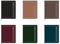 Miniatyrbilde 1 av 25-47-drc-9927 Tarim Retro Lær Dokumentmappe