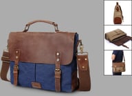 Miniatyrbilde 2 av 25-47-drc-9974 Tivo Canvas Skulderveske