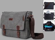 Miniatyrbilde 2 av 25-47-drc-9975 Lior Canvas Skulderveske