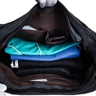 Miniatyrbilde 3 av 25-47-drc-9975 Lior Canvas Skulderveske