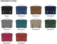 Miniatyrbilde 1 av 25-47-drc-9977 Naples Canvas Skulderveske