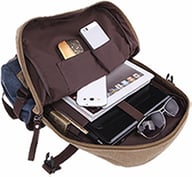 Miniatyrbilde 2 av 25-47-drc-9980 Sarno Lerret 18L Ryggsekk