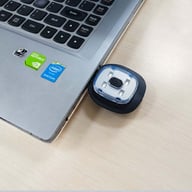 Miniatyrbilde 3 av 25-47-drd-5382 Urban RPET Ryggsekk med COB Lys