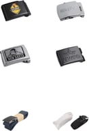 Miniatyrbilde 1 av 25-47-drd-5547 Pace Polyester Elastisk Belte med Jacquardvevd Logo