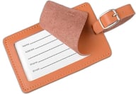 Miniatyrbilde 4 av 25-47-drd-5605 Ekte Lær Bagasjelapp