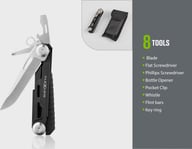 Miniatyrbilde 2 av 25-47-drd-5856 Enoa 8-i-1 Rustfritt Stål Multiverktøy