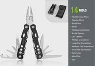 Miniatyrbilde 1 av 25-47-drd-5860 Corel 14-i-1 Rustfritt Stål Multiverktøy