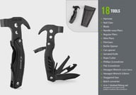 Miniatyrbilde 2 av 25-47-drd-5863 Vela 18-i-1 Rustfritt Stål Multiverktøy