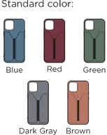 Miniatyrbilde 1 av 25-47-drd-5868 Riverly PU Lær iPhone Etui