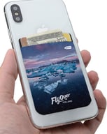 Miniatyrbilde 1 av 25-47-drd-6025 Fullfargetrykket rPET Elastisk Stoff Kortholder