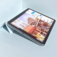 Miniatyrbilde 2 av 25-47-drd-6030 Monaco PU Lær Magnetisk Stativ til Nettbrett