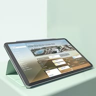 Miniatyrbilde 3 av 25-47-drd-6032 Zermatt PU Lær Magnetisk Stativ til Nettbrett