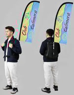 Miniatyrbilde 1 av 25-47-drd-6186 Sandvik L-Ryggsekk Beachflagg