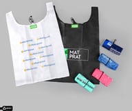 Miniatyrbilde 1 av 25-47-dre-5027 Ebeltoft RPET 25L Sammenleggbar  Shoppingbag